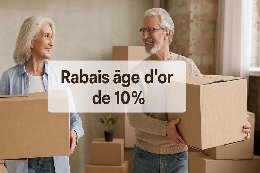 Rabais âge d’or de 10%